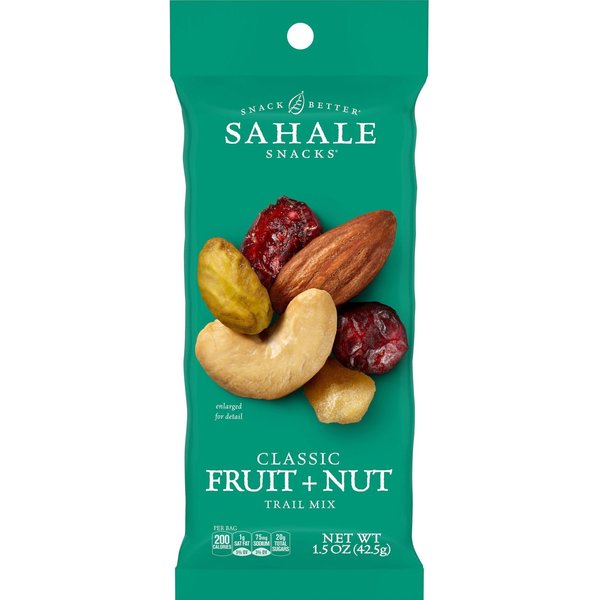 Sahale Snacks Folgers Classic Fruit/Nut Trail Snack Mix, 18PK SMU00330